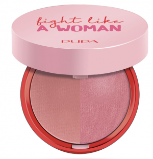 Pupa -  FIGHT LIKE A WOMAN EXTREME BLUSH DUO - Компактен двоен руж.