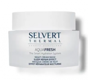 Selvert Thermal  - AQUAFRESH - Night Cream Mask Sleep Repair Effect -  Интензивна подхранваща маска за през нощта.50 ml