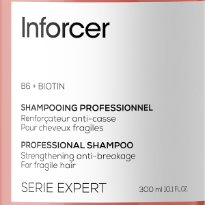 L`Oreal Professionnel  Inforcer Shampoo - Шампоан за слаба и накъсваща се коса с В6 и биотин .300 ml