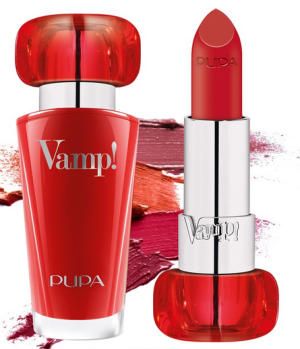 Pupa -  VAMP! LIPSTICK Червило с екстремен цвят и грижа за обем.