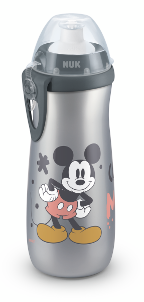 NUK - Sports Cup Mickey GREY 450мл, 24+ мес.