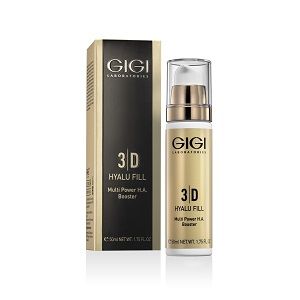 GIGI - 3D HYALU FILL MULTI POWER H.A BOOSTER  - Хиалуронов филър крем лице . 50 ml