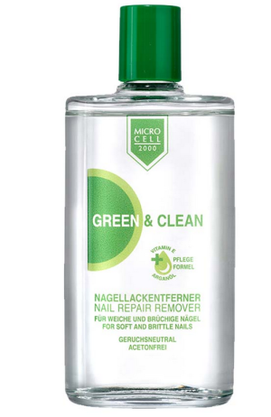 Micro Cell - Лакочистител GREEN and CLEAN NAIL REPAIR REMOVER