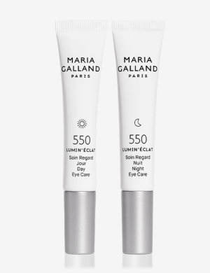 MARIA GALLAND 550 Lumin'Eclat  - Дуо ден и нощ Блясък и Младост на очите .2x10 ml