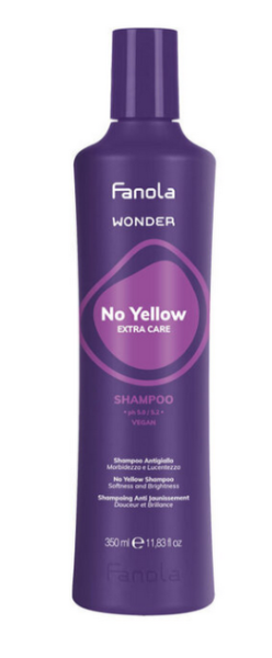 Fanola - Шампоан  против жълти оттенъци WONDER NO YELLOW. 350 ml