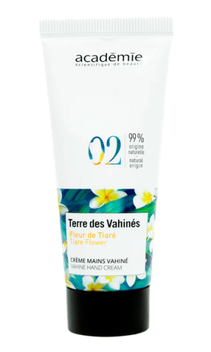 Académie - Крем за ръце с цвят на тиаре Terre des vahines. 30 ml