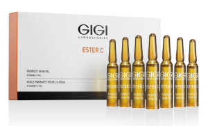 GIGI -  ESTER C - Ампули с вит C и жожоба за лице. 7x2 ml