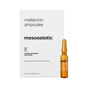 Mesoestetic - Регенериращи антиоксидантни ампули / MELATONIN  ampoules . 10 x 2 ml