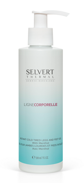 Selvert Thermal -  Instant Cold Tired Legs Gel освежаващ гел за "тежки" подути крака. 200 ml