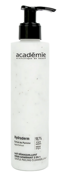 Académie - HYDRADERM - Мляко с пилинг частици 2 в 1 за всеки тип кожа . 200 ml