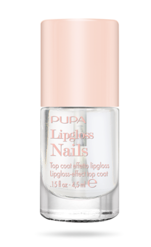 Pupa - Top Coat Lipgloss - Tоп лак  с ефект на гланц за устни.