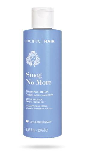 Pupa -  SMOG NO MORE DETOX SHAMPOO / ШАМПОАН ЗА МАЗНА КОСА. 250 ml