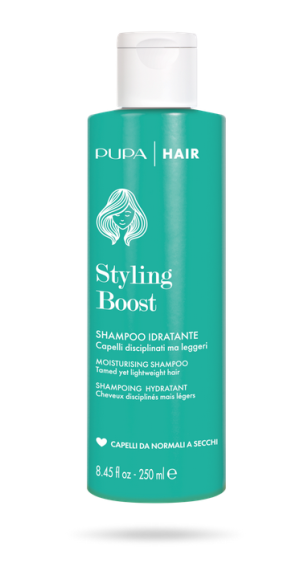 Pupa - STYLING BOOST MOISTURIZING SHAMPOO / ХИДРАТИРАЩ ШАМПОАН. 250 ml