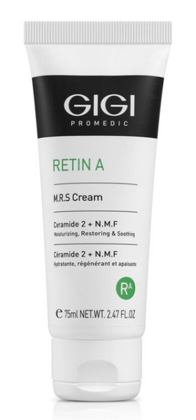 GIGI - RETIN A  - M.R.S Cream NMF - Крем с хиалуронова киселина и серамиди за след  eĸcфoлиpaнe . 75 ml