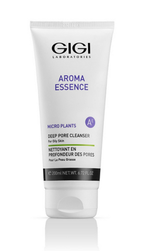 GIGI - AROMA ESSENCE -  Измивен гел за лице за мазна и смесена кожа DEEP PORE CLEANSER  - 200 ml