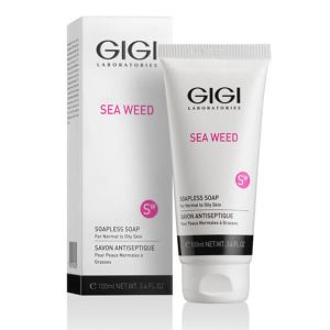 GIGI - SEA WEED – SOAPLESS SOAP - Мек почистващ гел за мазна кожа. 100 ml