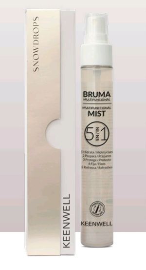 Keenwell -  SNOWDROPS многофункционален 5 в 1 make-up мист.75 ml