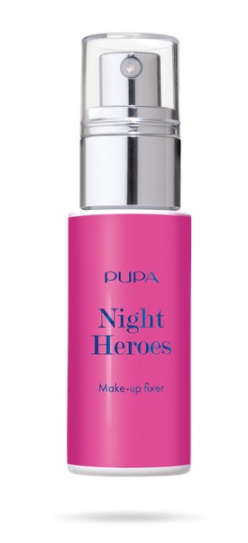 Pupa - NIGHT HEROES  ФИКСИРАЩ СПРЕЙ ЗА ГРИМ / MAKE-UP FIXING SPRAY FACE. 30 ml