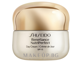 Shiseido - Подмладяващ дневен крем SPF 15 - Benefiance Nutriperfect Day Cream SPF15 50 ml