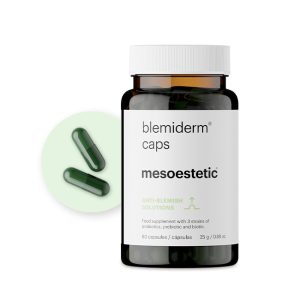 Mesoestetic - Хранителна добавка при акне / BLEMIDERM CAPS. 60 br