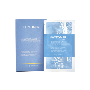 Phytomer - OLIGOFORCE LUMINATION / Високоефективна текстилна маска лист против тъмни петна и бръчки с витамин B3. 4br 
