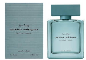 Narciso Rodriguez - For Him Vetiver Musc - Eau de Toilette за мъже. 