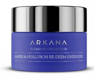 ARKANA - Amber & Hyaluronic Re‐Derm Енергизиращ крем.  50ml