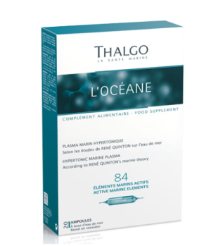 Thalgo - L'Oceane - ампули с морска "плазма"  за енергия и жизненост. 20x10 ml