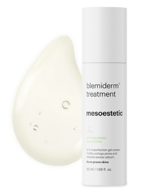 Mesoestetic - blemiderm® treatment  - Нощен крем-гел за мазна кожа с петна причинени от акне.50 ml