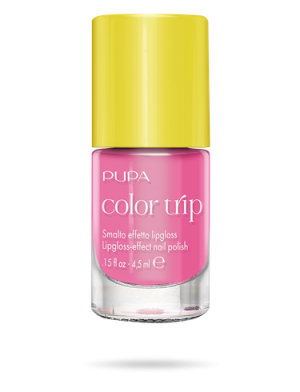 Pupa - COLOR TRIP LIPGLOSS EFFECT NAIL POLISH / ЛАК ЗА НОКТИ С ЕФЕКТ НА ГЛАНЦ ЗА УСТНИ.