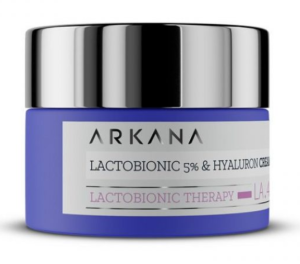 ARKANA - Lactobionic 5% & Hyaluron Cream / Крем с лактобионова и хиалуронова киселина .  50ml