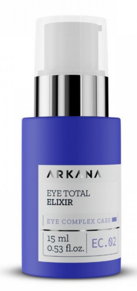 ARKANA - Eye Total Elixir Еликсир-крем за бръчки, торбички и тъмни кръгове. 15ml