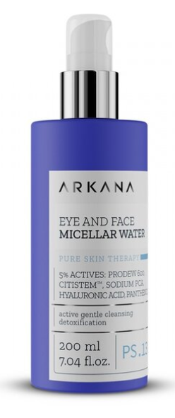 ARKANA - Eye + Face Micellar Water Мицеларна вода.  200 ml