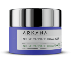 ARKANA - Neuro Cannabis Cream‐Mask Възстановяваща нощна крем маска с масло от канабис.  50ml