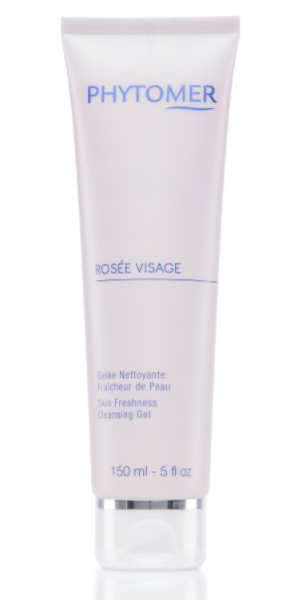 Phytomer - ROSEE VISAGE Skin Freshness Cleansing Gel - Измиващ флорален гел с роза. 150 ml.