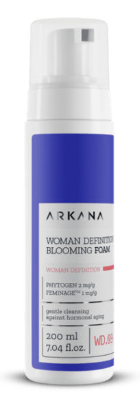 ARKANA - Woman Definition Blooming Foam Почистваща пяна за зряла кожа.  200ml