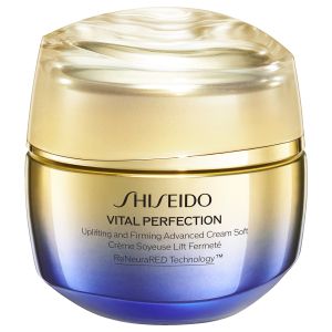 Shiseido -Vital Perfection Uplifting and Firming Advanced Cream Soft l  24-часов антиейдж крем. 50ml