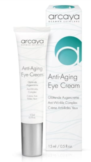 Arcaya  -  Подхранващ крем против бръчки на околоочния контур за видимо по-гладка кожа. 15 ml