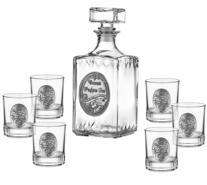 Freitas & Dores - Сет 6 чаши+ бутилка ЧРД грозд