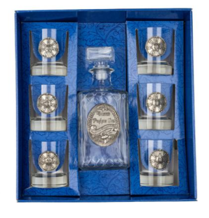 Freitas & Dores - Сет бутилка ЧРД + 6 чаши розе.