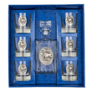 Freitas & Dores - Сет бутилка кораб + 6 чаши кораб