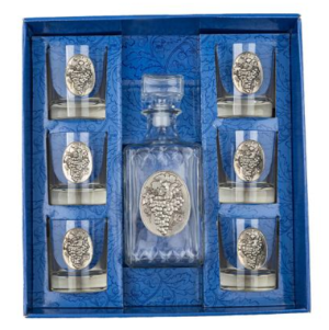 Freitas & Dores - Сет бутилка грозде + 6 чаши грозд