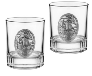 Freitas & Dores- Сет бутилка 50 год. + 6 чаши кораб.