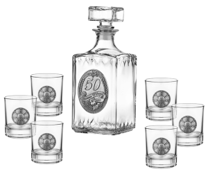 Freitas & Dores - Сет бутилка 50 год. + 6 чаши розе.