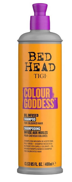 TIGI - Bed Head - Шампоан за боядисана коса  / Colour Goddess Oil Infused Shampoo . 400 ml