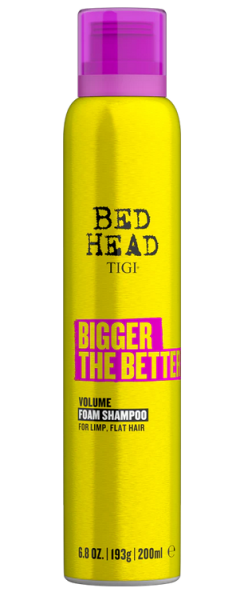 TIGI - Bed Head - Пянообразен ш-н за обем / Bigger The Better. 200 ml