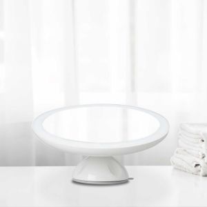 Lanaform - Огледало с една страна и увеличение X 5 / 2-in-1 Mirror - LED illuminated mirror ×5.