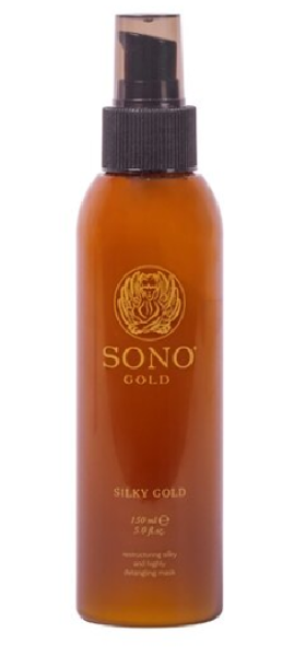 SONO Gold - Реконструираща спрей маска за коса със злато и хиалурон. 50 / 150 ml