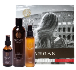 SONO  ARGAN OIL Подаръчен комплект за коса.