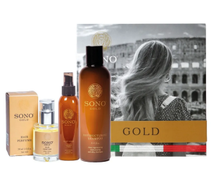 SONO  GOLD  Perfume Gift set /  Подаръчен комплект за коса.